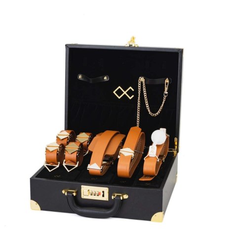 LOCKINK zestaw Bondage Moonlight Treasure Chest Set Brown