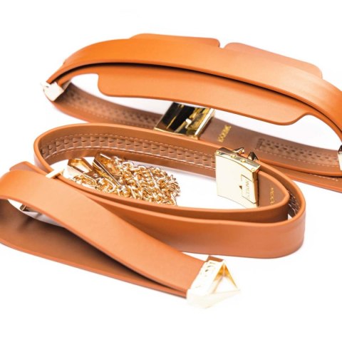 LOCKINK zestaw Bondage Moonlight Treasure Chest Set Brown