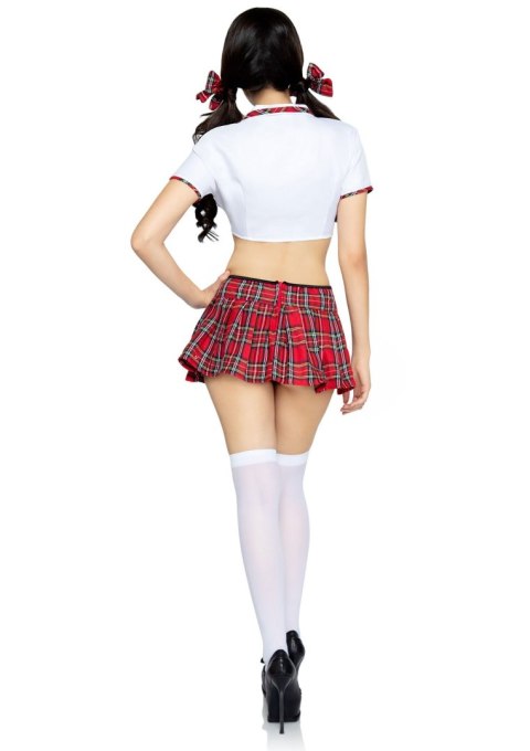 Leg Avenue kostium uczennicy Miss Prep School Top and Skirt M/L