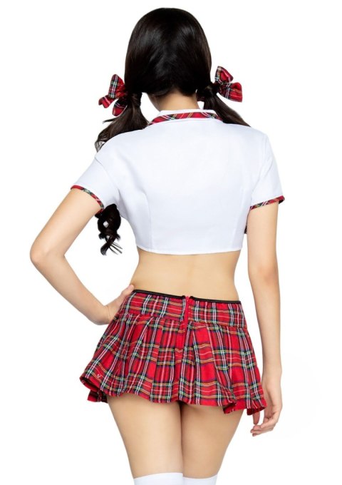Leg Avenue kostium uczennicy Miss Prep School Top and Skirt S/M