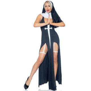 Leg Avenue przebranie zakonnicy Sultry Sinner Dress L