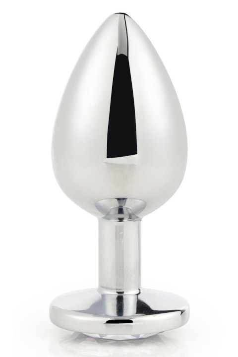 DREAMTOYS KOREK ANALNY GLEAMING LOVE SILVER PLUG LARGE