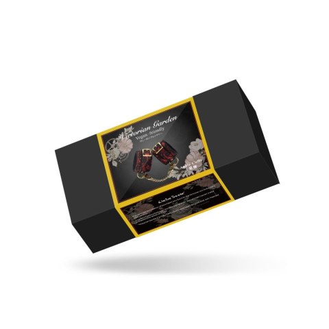 Liebe Seele kajdanki Victorian Garden Lace and Velvet Ankle Cuffs