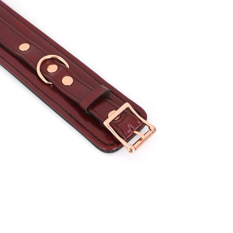 Liebe Seele kajdanki Wine Red Handcuffs