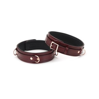 Liebe Seele kajdanki Wine Red Thigh Cuffs S Size