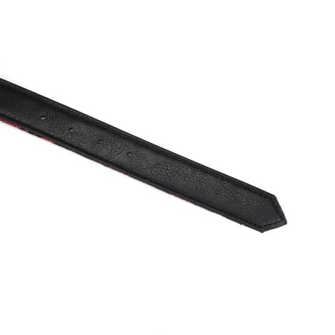 Liebe Seele obróżka Victorian Garden Lace and PU Choker