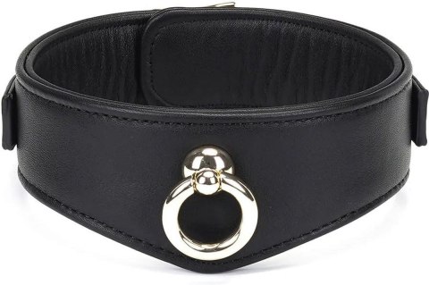 Liebe Seele obróżka ze smyczą Dark Secret Curved Collar