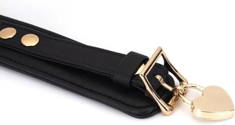 Liebe Seele obróżka ze smyczą Dark Secret Curved Collar