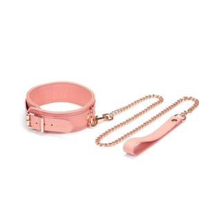 Liebe Seele obróżka ze smyczą Pink Dream Collar with Leash