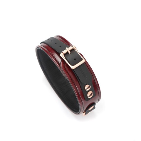 Liebe Seele obróżka ze smyczą Wine Red Collar and Leash