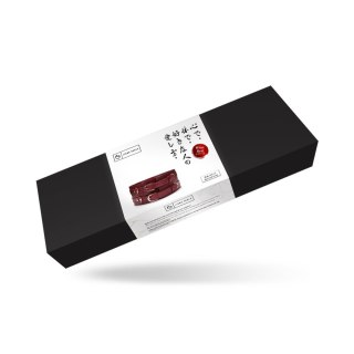 Liebe Seele pas do krępowania Wine Red Waist Cuff M Size