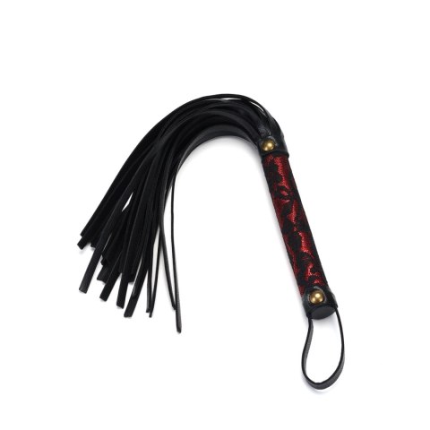 Liebe Seele pejcz Victorian Garden Lace and PU Flogger Whip