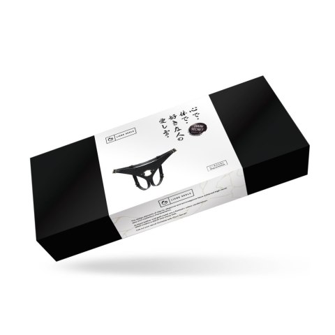 Liebe Seele uprząż Dark Secret Deluxe Leather Strap On Harness