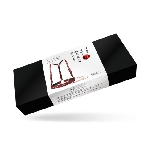 Liebe Seele uprząż Wine Red Body Harness