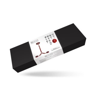 Liebe Seele uprząż Wine Red Collar and Wrist Restraint Harness