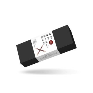 Liebe Seele uprząż bondage Wine Red Hogtie