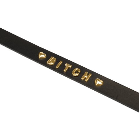 Liebe Seele Gold Word Choker-BITCH