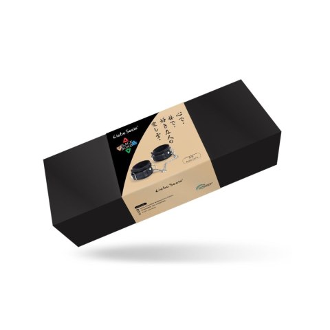 Liebe Seele kajdanki Black Bond Ankle Cuffs