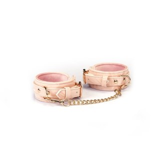 Liebe Seele kajdanki Boudoir Amor Pink Ankle Cuffs