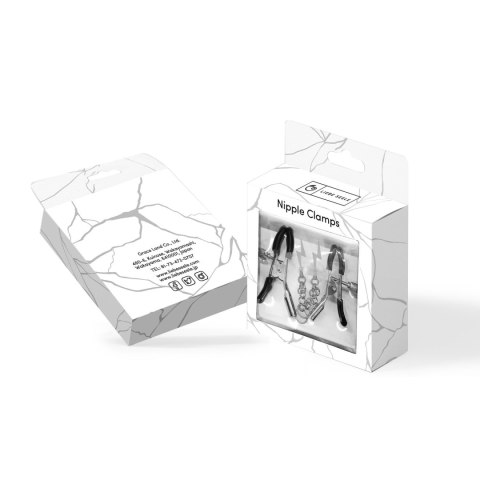 Liebe Seele klamerki na sutki Silver Lightning Nipple Clamps