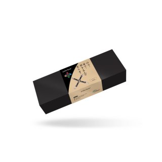 Liebe Seele uprząż Bondage Black Bond Hogtie