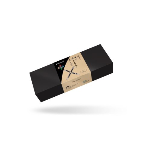 Liebe Seele uprząż Bondage Black Bond Hogtie