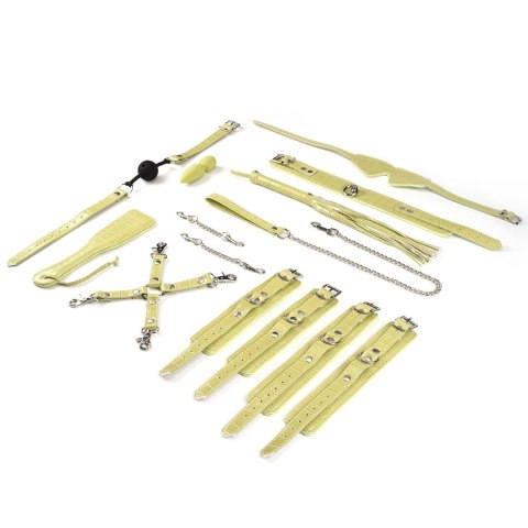 Liebe Seele zestaw Bondage Macaron 9pcs Bondage Kit-Melon