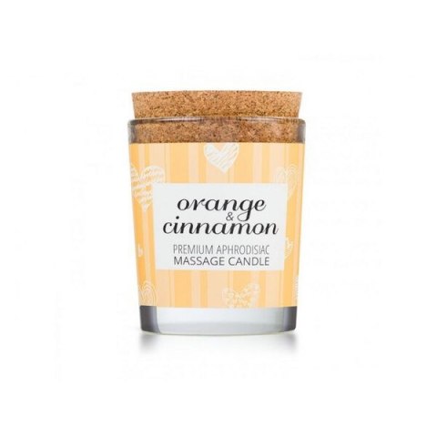 Magnetifico świeca do masażu Enjoy It! Orange & Cinnamon 70ml