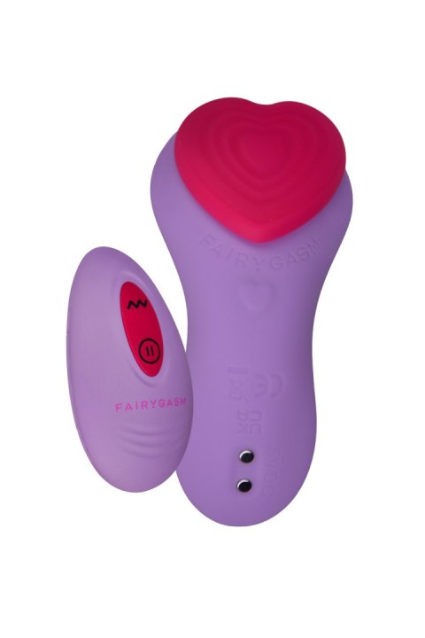 Masażer intymny FairyGasm HeartGem Violet