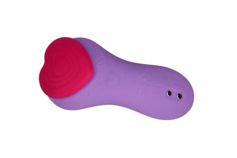 Masażer intymny FairyGasm HeartGem Violet