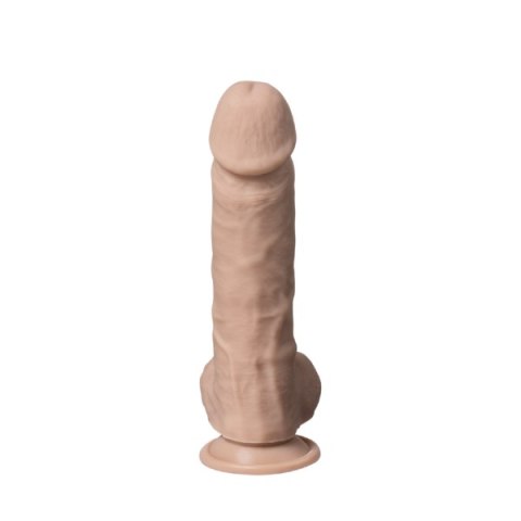 Silexd dildo z przyssawką 22,9 cm Real Skin Model 1 9" Flesh
