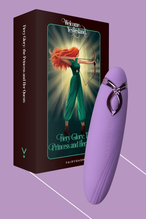 Stymulator łechtaczki FairyGasm PleasureArrow Violet