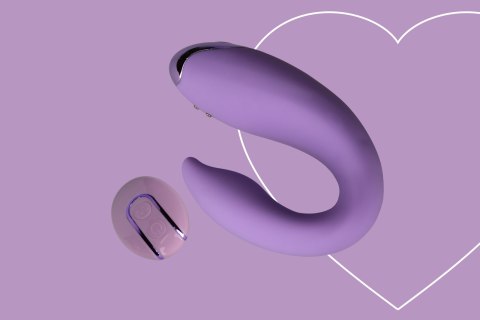 Wibrator dla par FairyGasm PleasureBerry Violet