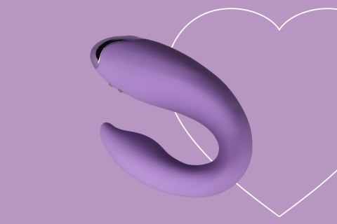 Wibrator dla par FairyGasm PleasureBerry Violet