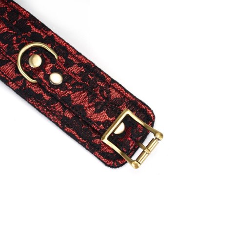 Liebe Seele kajdanki Victorian Garden Lace and Velvet Wrist Cuffs