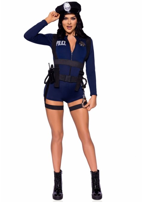 Leg Avenue kostium policjantki Flirty Cop Romper XS