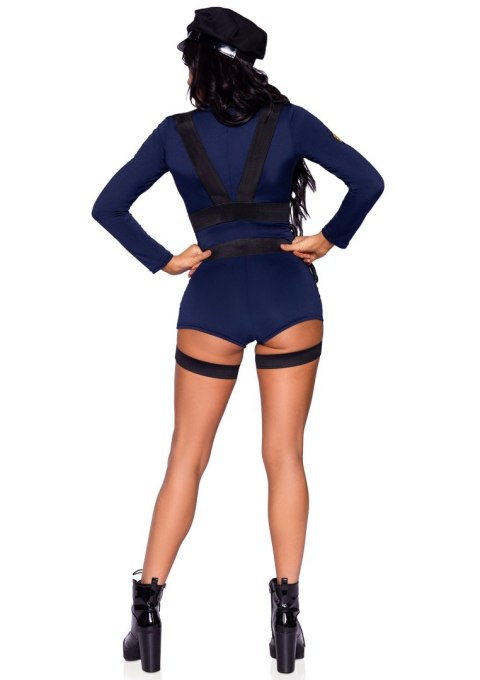 Leg Avenue kostium policjantki Flirty Cop Romper XS