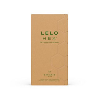 Prezerwatywy organiczne LELO HEX Organic Condoms 12 pack