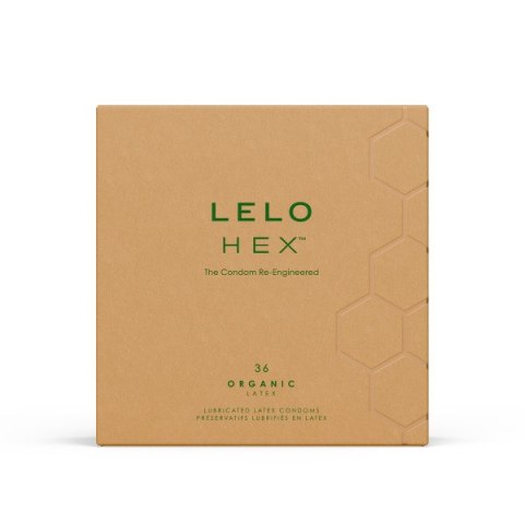 Prezerwatywy organiczne LELO HEX Organic Condoms 36 pack