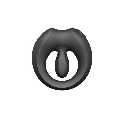 Pierścień erekcyjny ze stymulatorem Apis Obsidian Black Zalo
