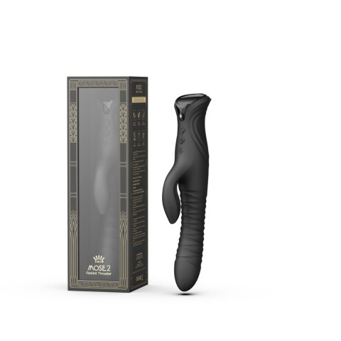 Wibrator króliczek Mose 2 Obsidian Black Zalo