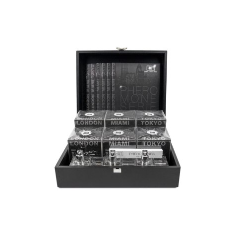 Zestaw dla mężczyzn Pheromone Perfume man 6x30 ml Wood box HOT
