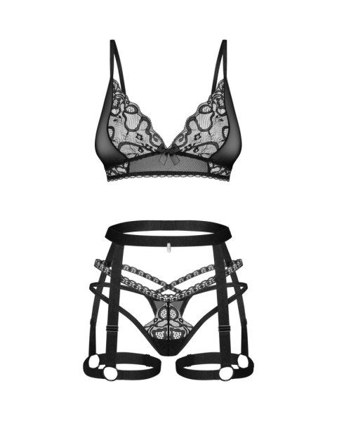 Komplet 3-częściowy M/L Blomentis Obsessive