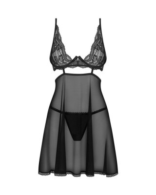 Nutris babydoll i stringi XS/S Obsessive