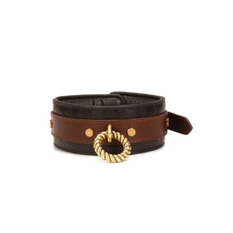 Obroża ze smyczą The Equestrian Leather Collar Liebe Seele