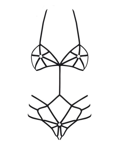 Slave body czarne S/M Obsessive