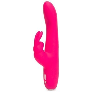 Wibrator Króliczek Slimline Curve Rabbit Vibrator Pink Happy Rabbit