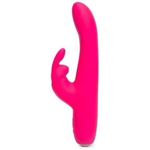 Wibrator Króliczek Slimline Curve Rabbit Vibrator Pink Happy Rabbit
