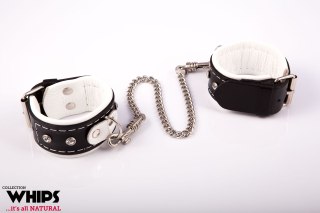 Kajdanki Damskie Na Ręce Białe Whips