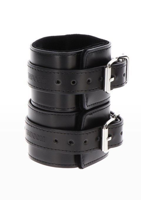 Kajdanki Na Nadgarstki Wrist Cuffs Black Taboom